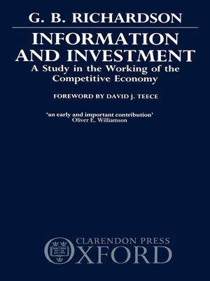 cover image of Information and Investment